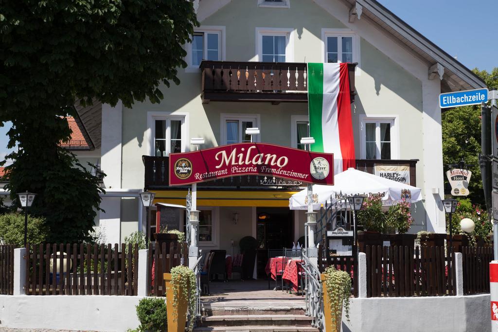Hotel Ristorante Milano Бад-Тольц Экстерьер фото
